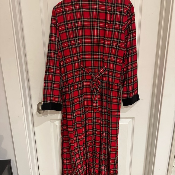 Red Plaid Dress - Picture 6 of 8